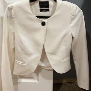 White Slim Fit Blazer